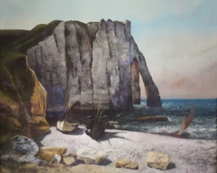 Penhasco em Étretat